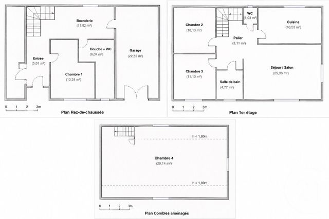 maison à louer - 4 pièces - 101.71 m2 - BOISSY ST LEGER - 94 - ILE-DE-FRANCE - Century 21 Valeurs Conseils